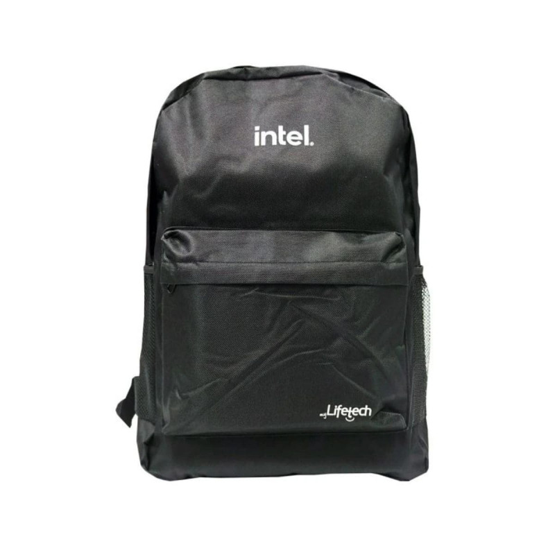 Mochila Intel Lifetech Backpack Education para Portátil de 15,6", Negro, Nuevo