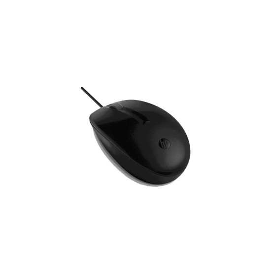 HP 125 Wired USB Mouse Black | Ratón Óptico USB HP
