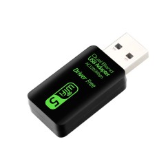 Adaptador USB WiFi AC1300 Dual Band · 5GHz Alta Velocidad