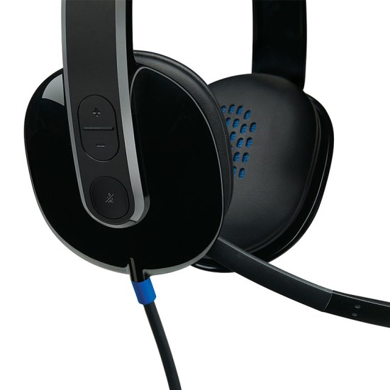 Logitech H540 · Auriculares USB para PC y Teletrabajo