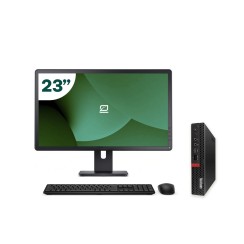 Pack Lenovo M75Q G1 Tiny AMD Ryzen 3 + Monitor 23" + Teclado/Ratón + WiFi USB