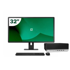 Pack HP 600 G4 SFF i5 8500 + Monitor 32" + Teclado/Ratón + WiFi USB