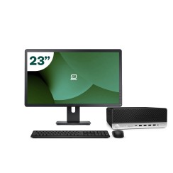 Pack HP 600 G4 SFF i5 8500 + Monitor 23" + Teclado/Ratón + WiFi USB