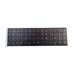 Kit Pegatinas Teclado Español HP · Fondo UV · ANSI e ISO