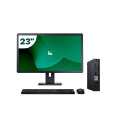 Pack Dell 5070 Micro i5 9500T 16GB SSD 512GB + LCD 23" + Tecl y Ratón Inalámbrico + WiFi